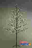 Светодиодное комнатное дерево "Сакура" Теплого белого цвета диоды 120шт, высота 1.5 метра, коричневые ствол и ветки