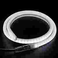 Гибкий Неон LED SMD в форме D. Белый, 220В, 12х12мм, намотка 100 метров (цена за 1 метр)