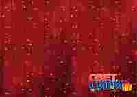 Гирлянда "Дождь Плэй Лайт" 2х1.5 метра. Красные диоды 360 шт, белый провод, постоянное свечение, 220 В