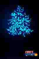 Светодиодное дерево "Клен" Синие диоды 500шт, высота 2.1 метра, диаметр 1.8 метра