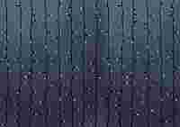 Гирлянда "Дождь Плэй Лайт"  2х1.5 метра. Белые диоды 360 шт, черный провод (каучук), постоянное свечение, 220 В