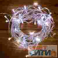 Гирлянда «Твинкл-Лайт» 15 м, прозрачный ПВХ, 120 LED, белое свечение NEON-NIGHT
