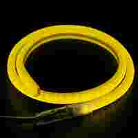 Гибкий Неон LED SMD в форме D. Желтый, 220В, 12х12мм, намотка 100 метров (цена за 1 метр)